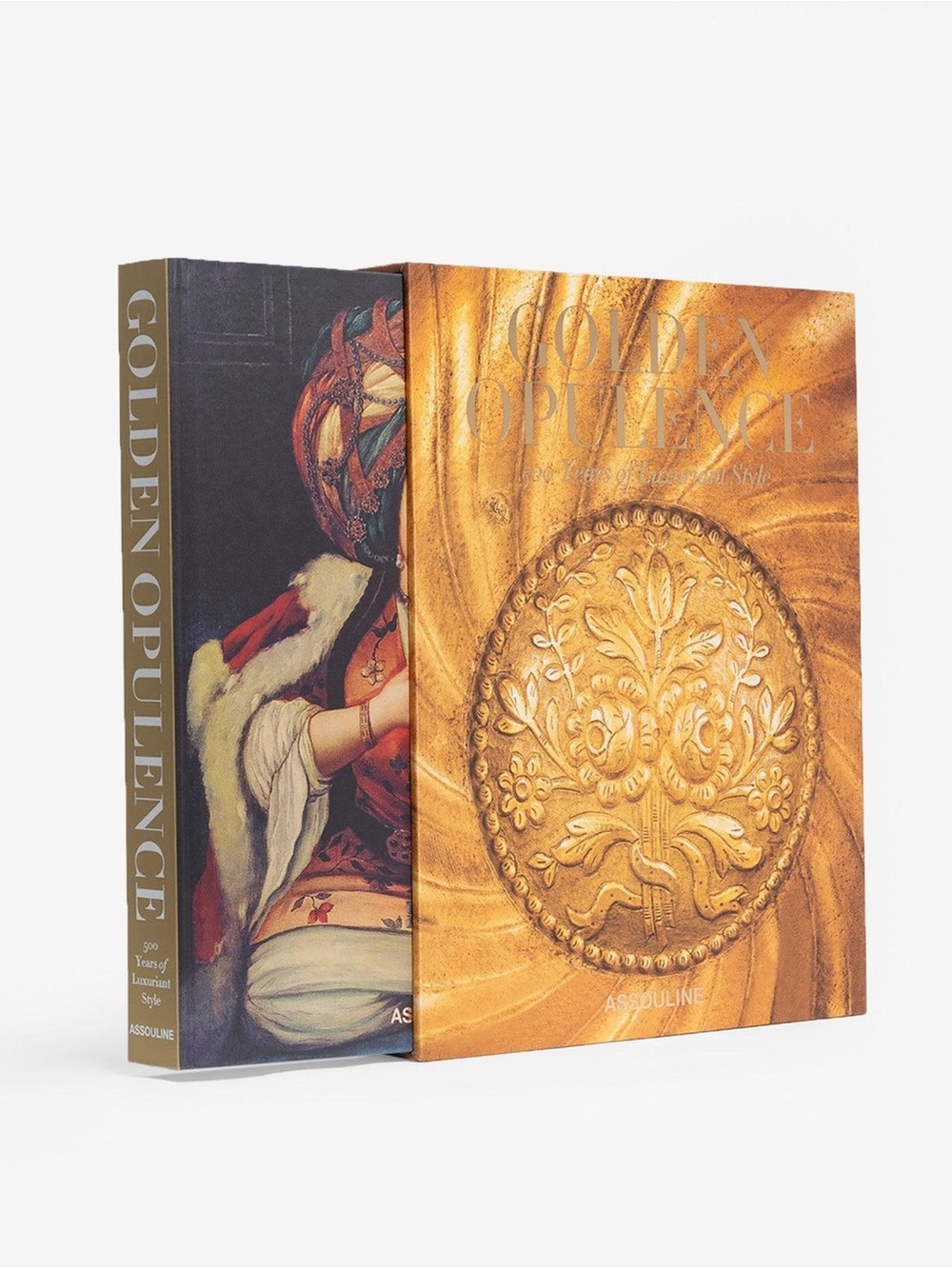 Assouline Golden Opulence Decorative Book in Gold - Picture 2 of 9